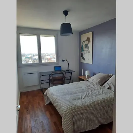 70m² 3 Avec 3 Lits 2 Places Apartment Troyes
